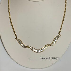 Vintage signed Monet Imperial Fancy Necklace